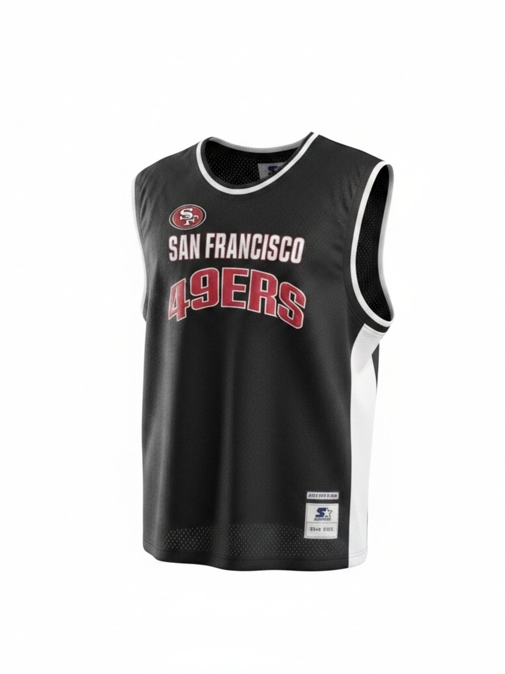Black Team Jersey Tank Top